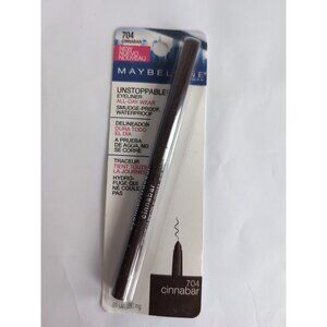 Maybelline Unstoppable Eyeliner All Day Wear Smudge Proof # 704 CINNABAR New!